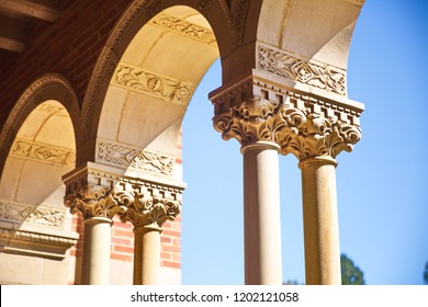 Beautiful Stone Pillars At UCLA