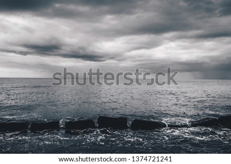 Similar – Image, Stock Photo Waves Nature Elements