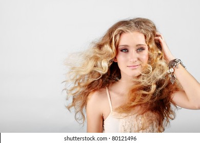 Strawberry Blonde Hair Images Stock Photos Vectors Shutterstock