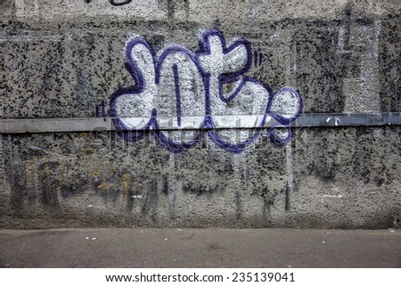 Similar – grrrrrr! Graffiti