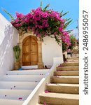 A beautiful street in Lindos, Rhodes🌸🇬🇷🌸