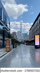 Beautiful Street On Dubai City Walk 