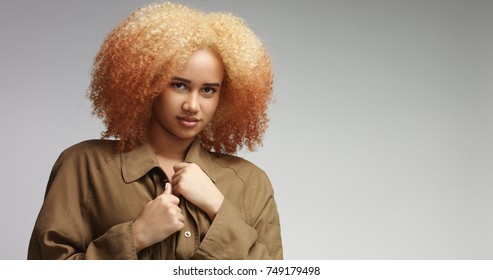 Thin Curly Hair Images Stock Photos Vectors Shutterstock