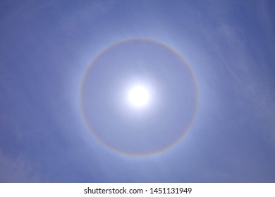 Similar Images, Stock Photos & Vectors of fantastic beautiful sun halo ...