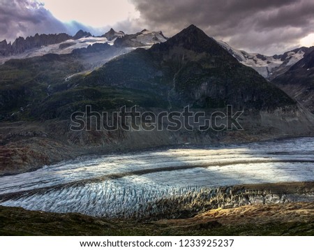 Similar – Image, Stock Photo Aerial view of Iceland’s majestic highland landscape
