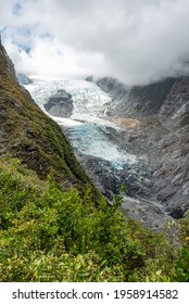 Beautiful Summer Day At Franz Josef Glacier, New Zealand