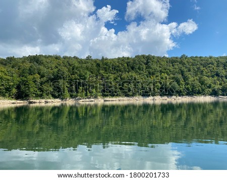 Beautiful summer day on Lake Cumberland, Kentucky. Stock photo © 