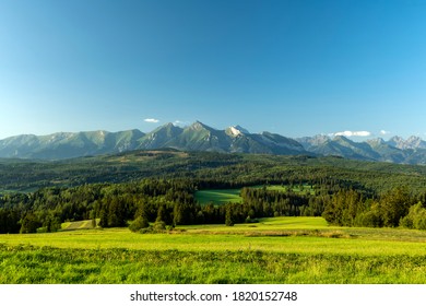 Beautiful summer landscape of Tatra mountains - Shutterstock ID 1820152748