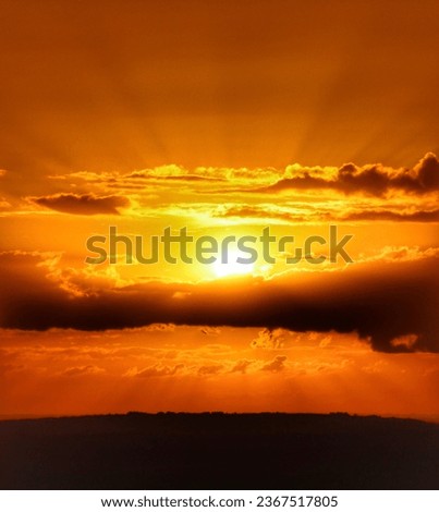 Similar – Image, Stock Photo not yet of all days Evening