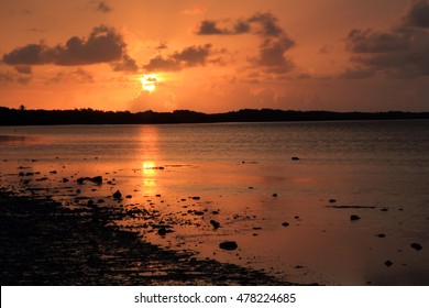 Beautiful Sunrise In Long Key State Park, Florida Keys