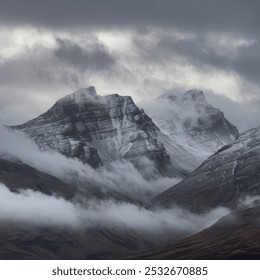 Beautiful sunrise at misty morning mountains - Powered by Shutterstock