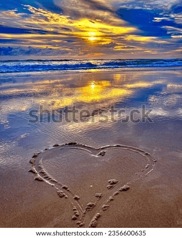 Image, Stock Photo 2Hearts Love Together