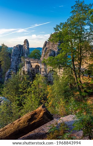 Similar – Image, Stock Photo Saxon Switzerland