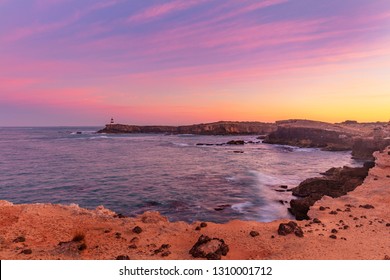 Beautiful  Sunrise Over Robes Obelisk.Guichen Bay,Limestone Coast,South Australia.