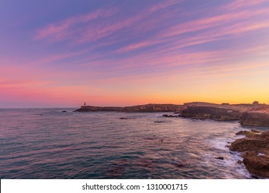 Beautiful  Sunrise Over Robes Obelisk.Guichen Bay,Limestone Coast,South Australia.