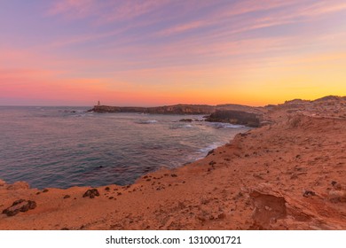 Beautiful  Sunrise Over Robes Obelisk.Guichen Bay,Limestone Coast,South Australia.