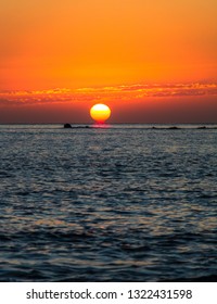 Beautiful Sunrise Over Snoopy Island