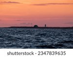 The beautiful sunset of Cape Cod, MA