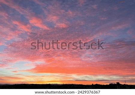 Beautiful Sunset coast of newzealand