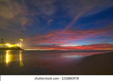 Beautiful Sunset At Del Mar Beach