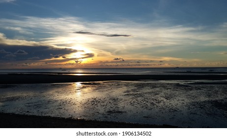 A Beautiful sunset in Iloilo, Philppines
