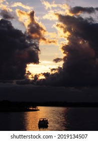 Beautiful Sunset At Paranoá Lake