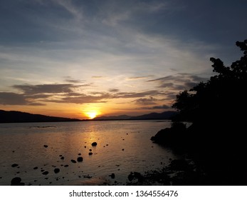 Beautiful Sunset On Saparua, Maluku