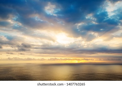 beautiful sunset on the sea, Bali, Indonesia - Shutterstock ID 1407763265