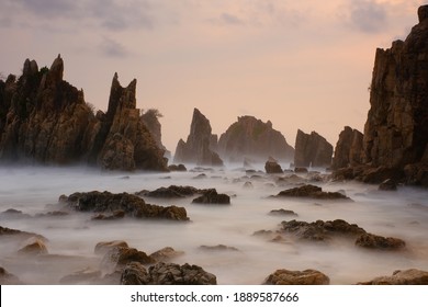 Beautiful Sunset On Shark Tooth Beach