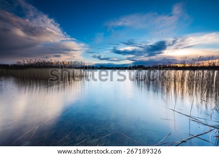 Lake and Landscape Calm