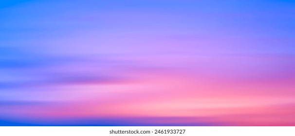 A beautiful sunset with a pink and purple sky. The sky is filled with clouds and the sun is setting. The sky is a mix of pink and purple colors, Motiom blur atmosphereatmosphere - Powered by Shutterstock