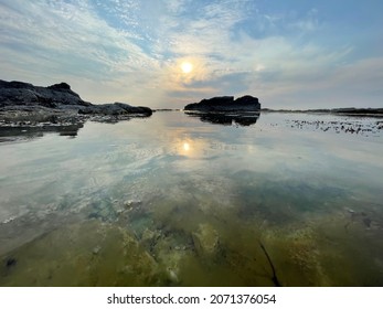 Beautiful Sunset At Fårö In Sweden