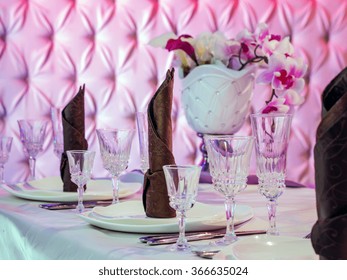 Beautiful table setting