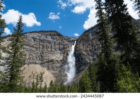 Beautiful Takakkaw Falls in Yoho National Park, British Columbia, Canada Stock photo © 