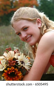 Beautiful Teen Junior Bridesmaid