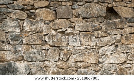 Beautiful texture vintage stonework from natural stone. High detail.