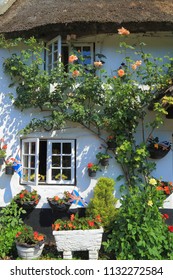 Beautiful Thatched Cottage With Garden In Village Of Branscombe, East Devon