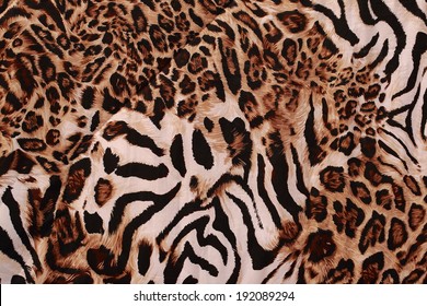 beautiful tiger fur - colorful texture with orange, beige, yellow and black 