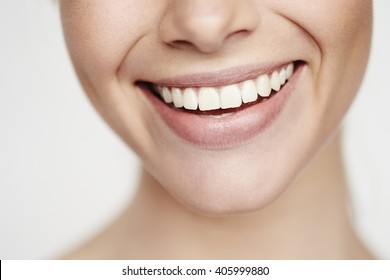 Beautiful Toothy Smile, Close Up
