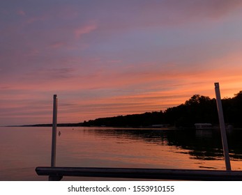 Beautiful Torch Lake Michigan Sunrise 