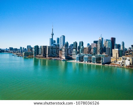 Similar – Image, Stock Photo Downtown Toronto