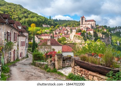 Beautiful Town Of Saint Cirq Lapopie