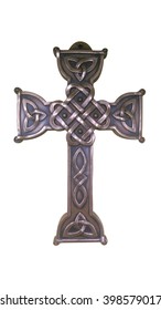Beautiful traditional Irish cross made of bronze