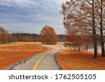 Beautiful trail by the  Creve Coeur lake