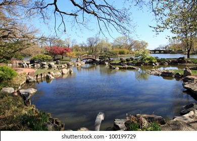 Beautiful And Tranquil Osaka Japanese Garden In Chicago