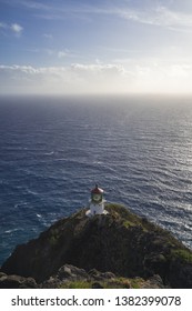 Beautiful Trip And View On The East Side Of Honolulu Hawaii Koko Head Hike And Makapuu Lighthouse Looking Around Early Morning Enjoying Nature And Life