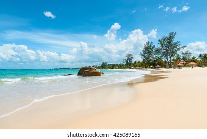 Beautiful Tropical Beach In Indonesia