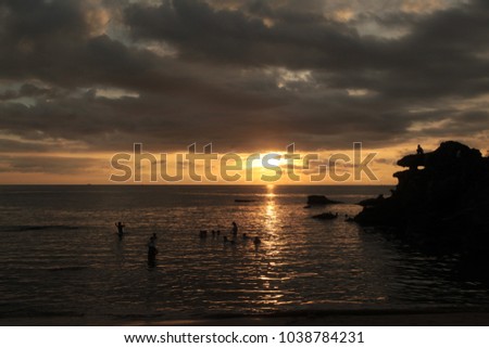 Similar – Image, Stock Photo Dark clouds are coming up … | Weltschmerz