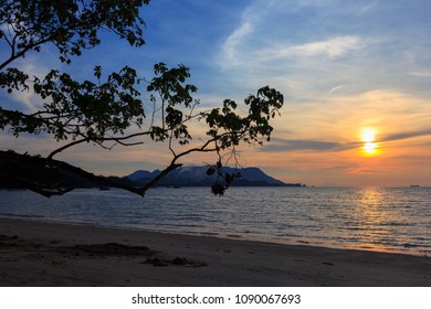 Langkawi Black Sand Beach Stock Photos Images Photography