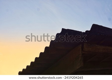 Similar – Foto Bild Baumaschinen am Abend